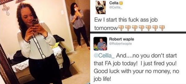 Despiden a una mujer por Twitter antes de empezar su nuevo trabajo