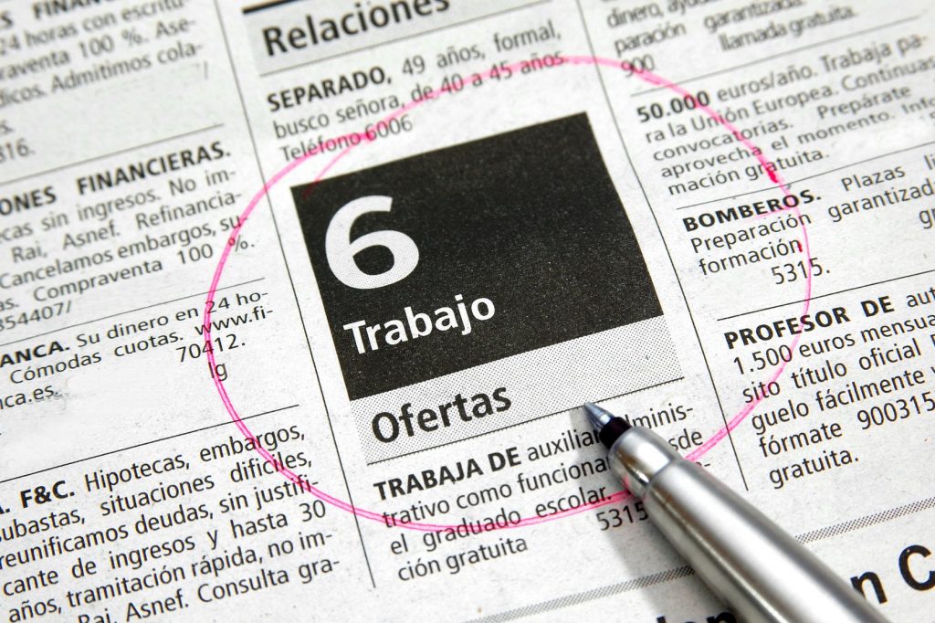 ofertas de trabajo anuncios clasificados